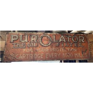 Purolator Sign